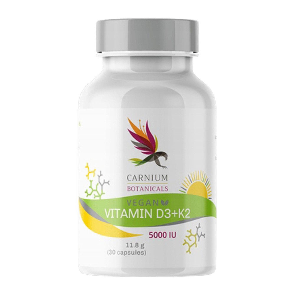 Suplement diety, Carnium Botanicals Witamina D3 5000 U +K2, 30Kaps.