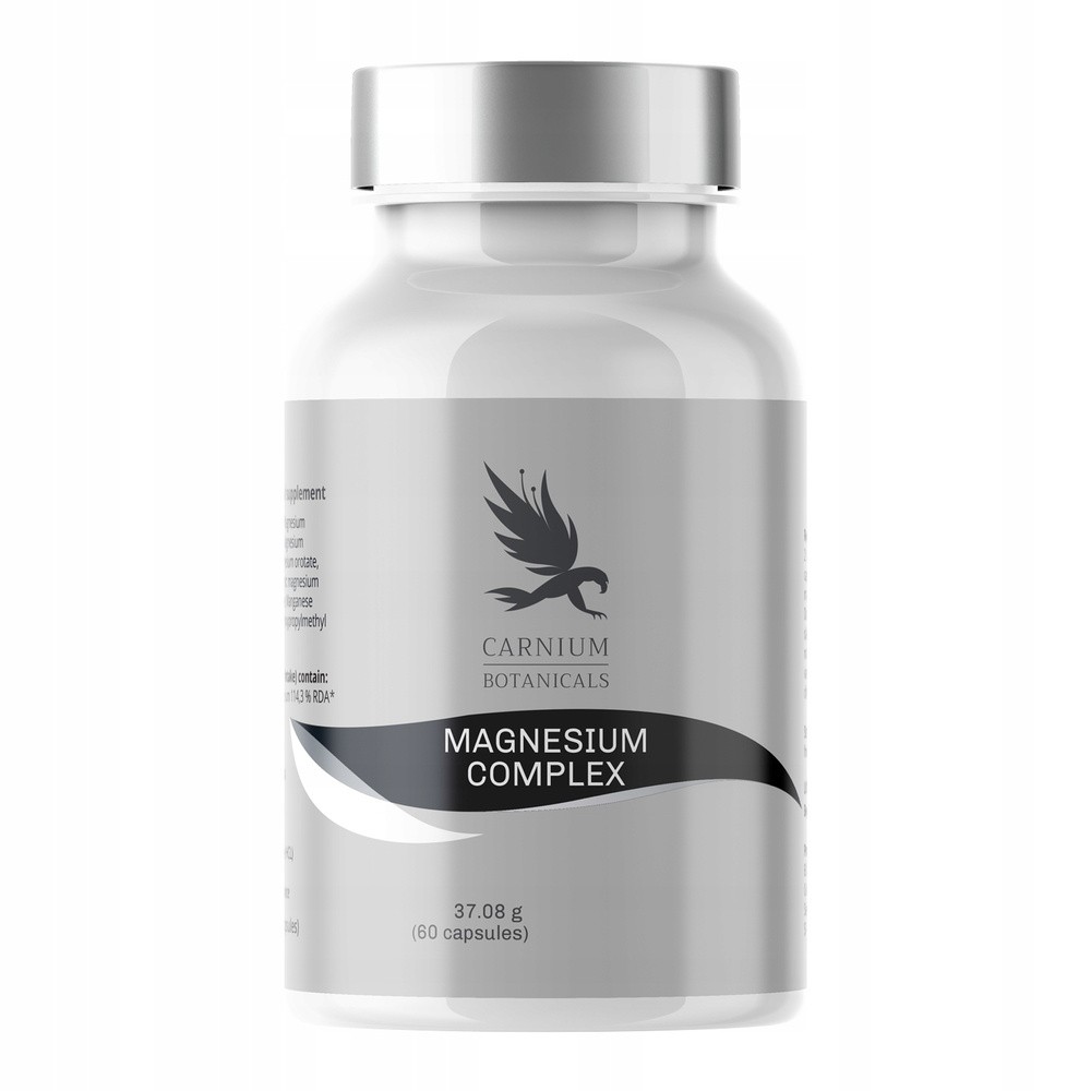 Carnium Botanicals Magnesium Complex, kapsułki, 60 szt.