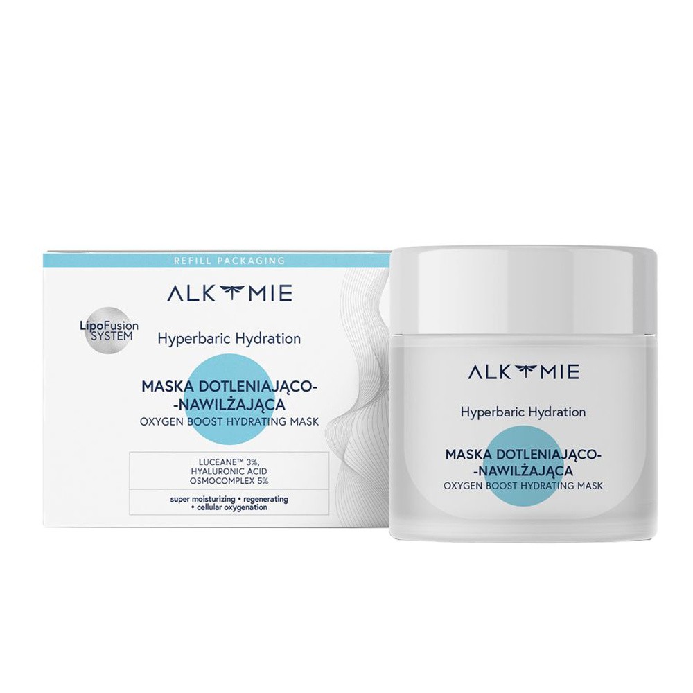 Alkmie Hyperbaric Hydration, maska dotleniająco-nawilżająca, 50 ml