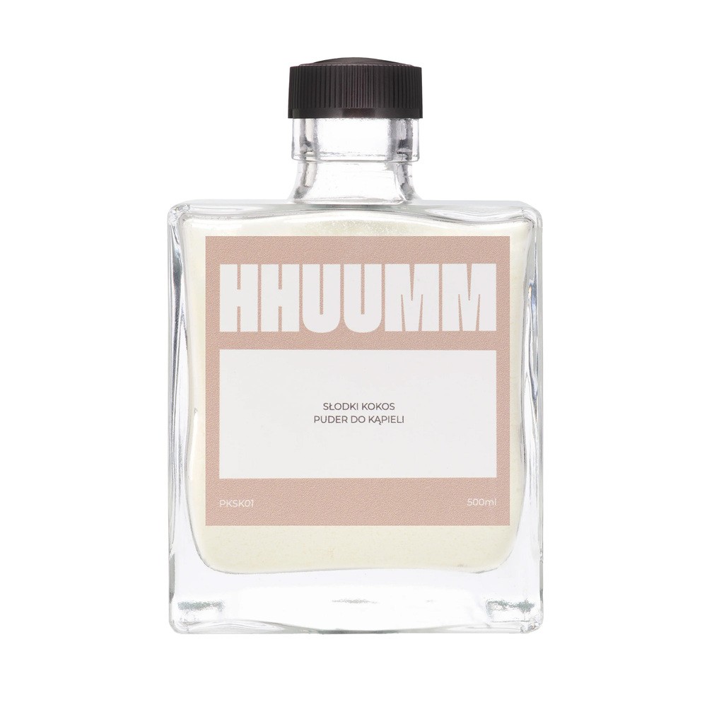 Hhuumm, puder do kąpieli, słodki kokos, 500 ml