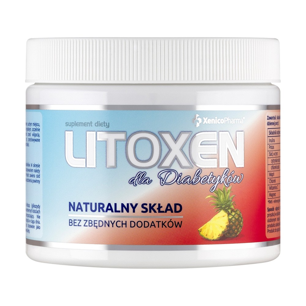 Litoxen dla Diabetyków, smak ananasowy, 162 g