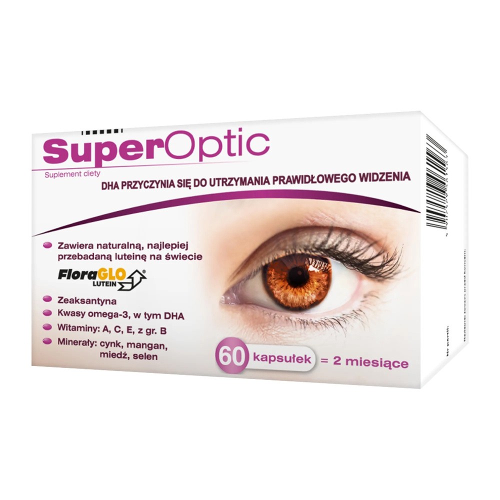 MEDANA PHARMA SPÓŁKA AKCYJNA Superoptic 60 Kapsułek