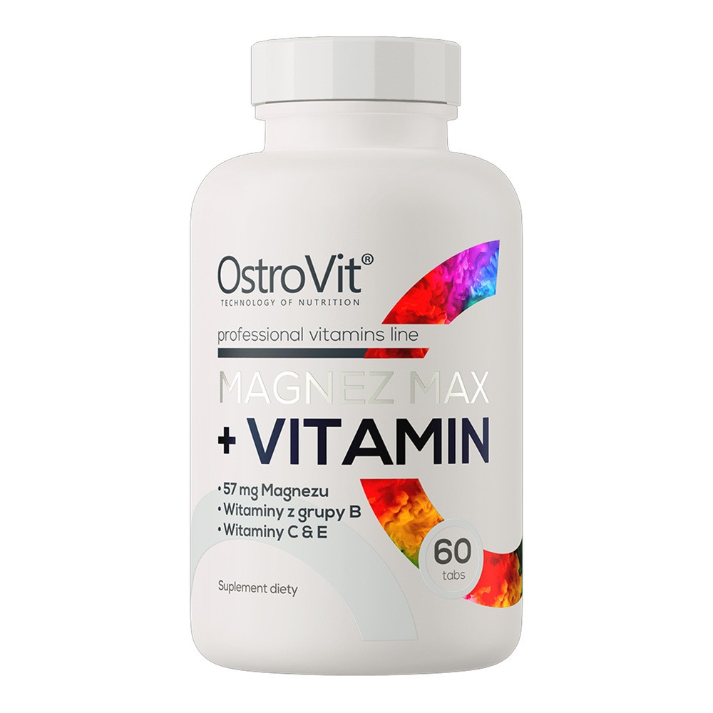 Ostrovit Magnez MAX + Vitamin 60 tabs