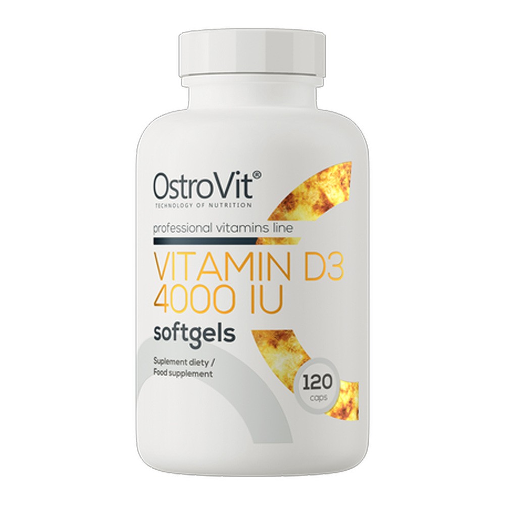 Ostrovit OstroVIt Witamina D3 4000 IU 120 kapsułek 5903933902524