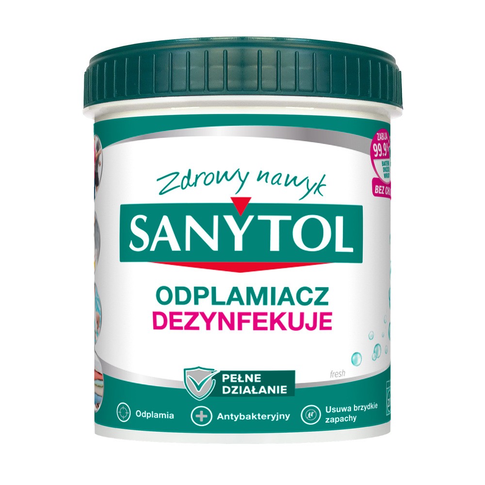SANYTOL SANYTOL Dezynfekujący odplamiacz do tkanin 450 g