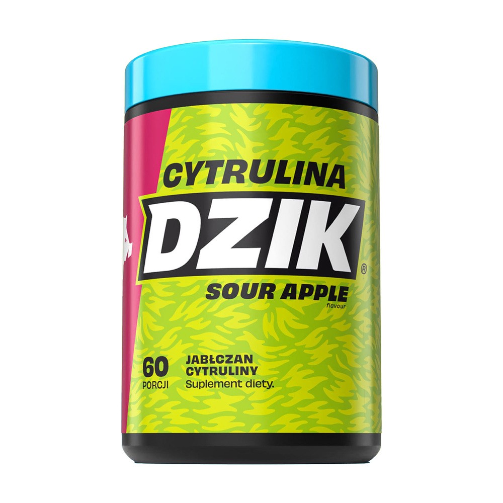 Dzik Cytrulina Sour Apple, proszek, smak kwaśne jabłko, 540 g