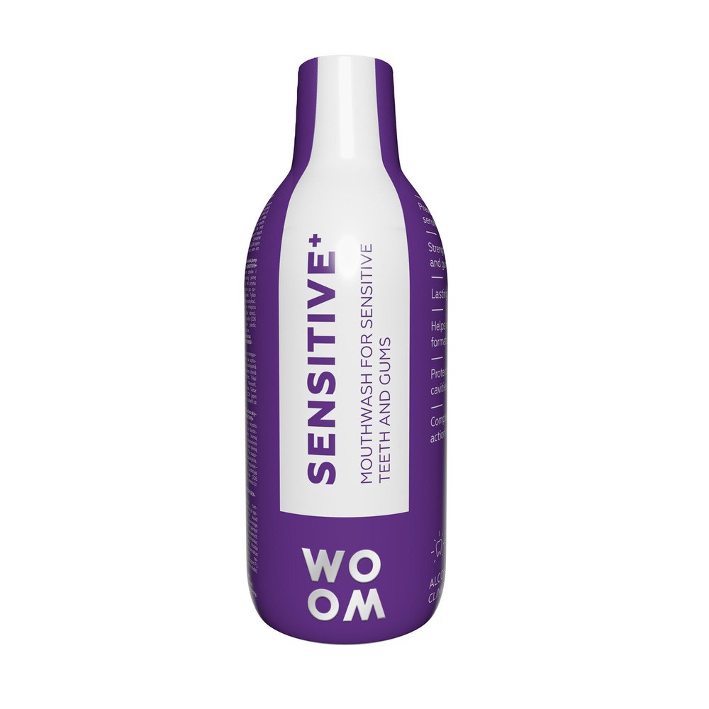 WOOM WOOM SENSITIVE+ 500ml - płyn do nadważliwych zębów