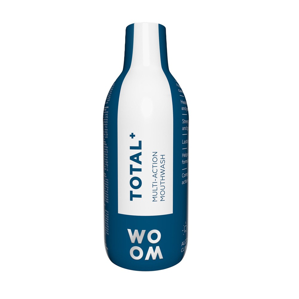 WOOM WOOM TOTAL+ 500ml - ochornny płyn do płukania jamy ustnej