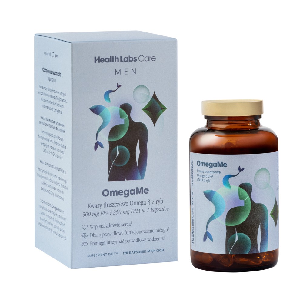 Health labs OmegaMe Men kapsułki, 120 szt