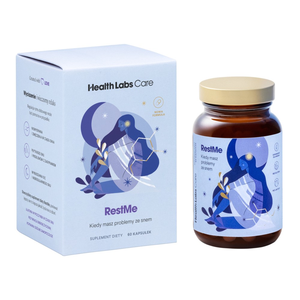 Health Labs RestMe, 60 kaps.