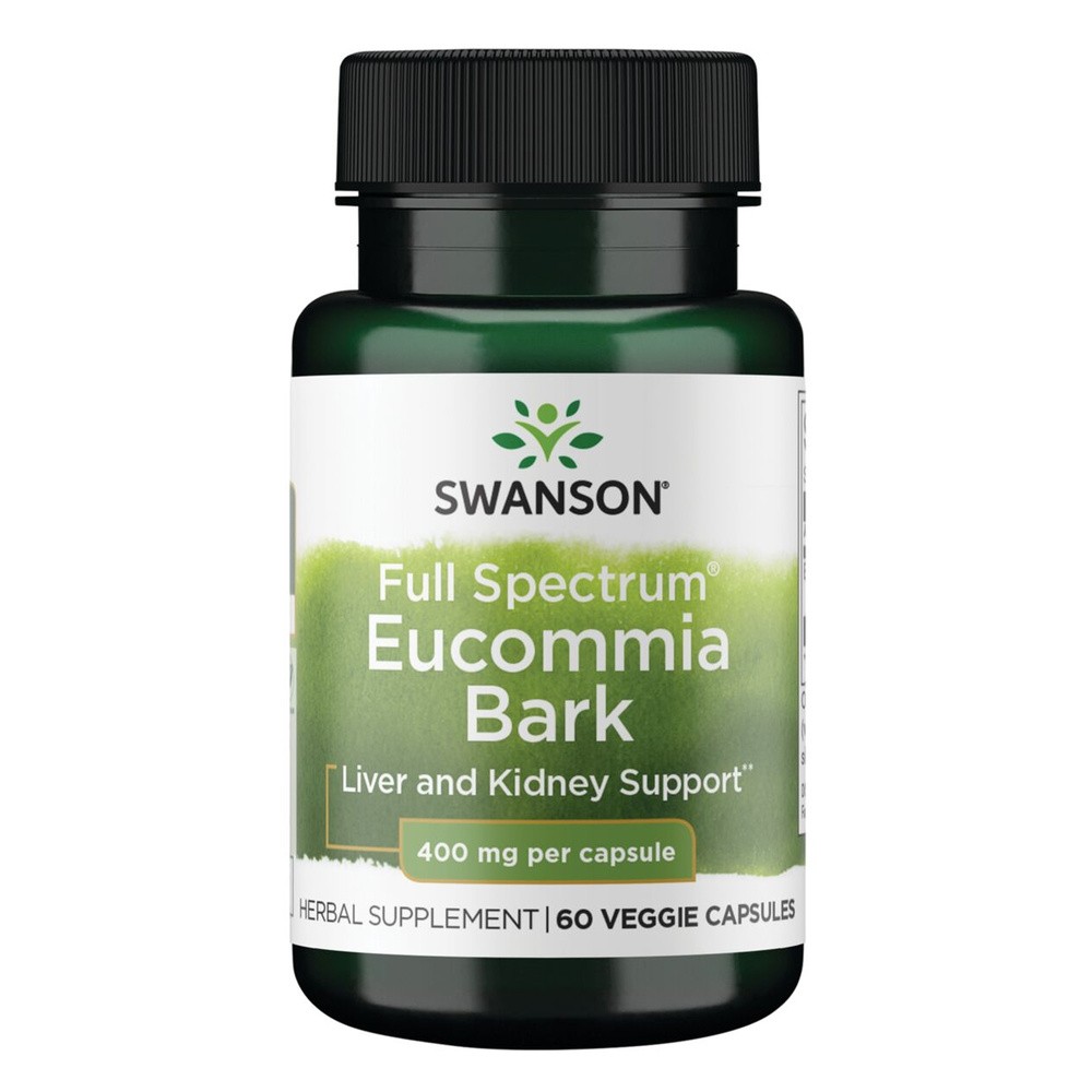 SWANSON Full Spectrum Eucommia Bark 60vegcaps