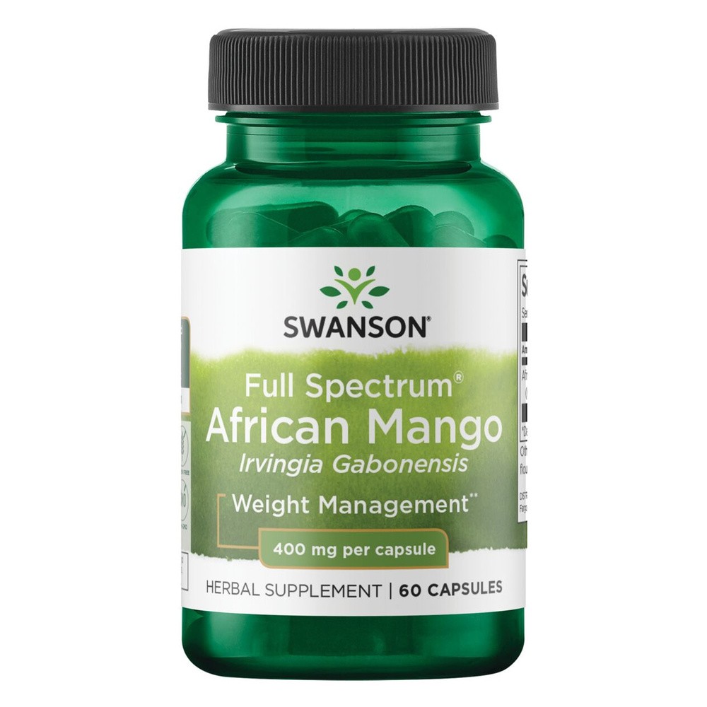 SWANSON Full Spectrum African Mango (Irvingia Gabonensis) 400 mg 60 kaps. SW325
