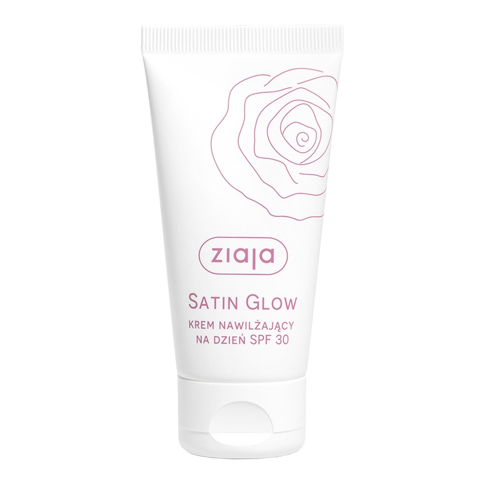 Ziaja Satin Glow, krem nawilżający na dzień, SPF 30, 50 ml