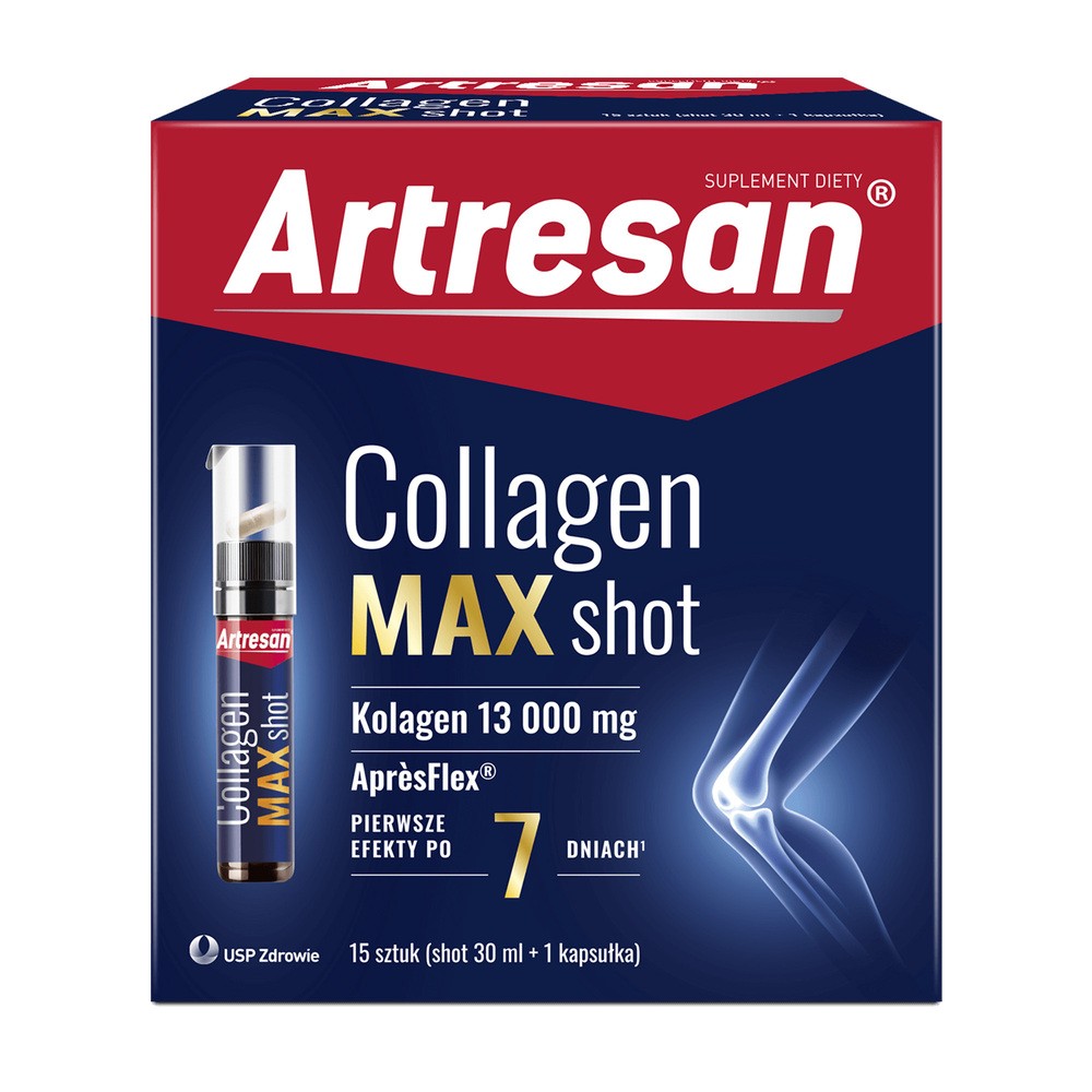Artresan Collagen Max Shot, 15 x 30 ml