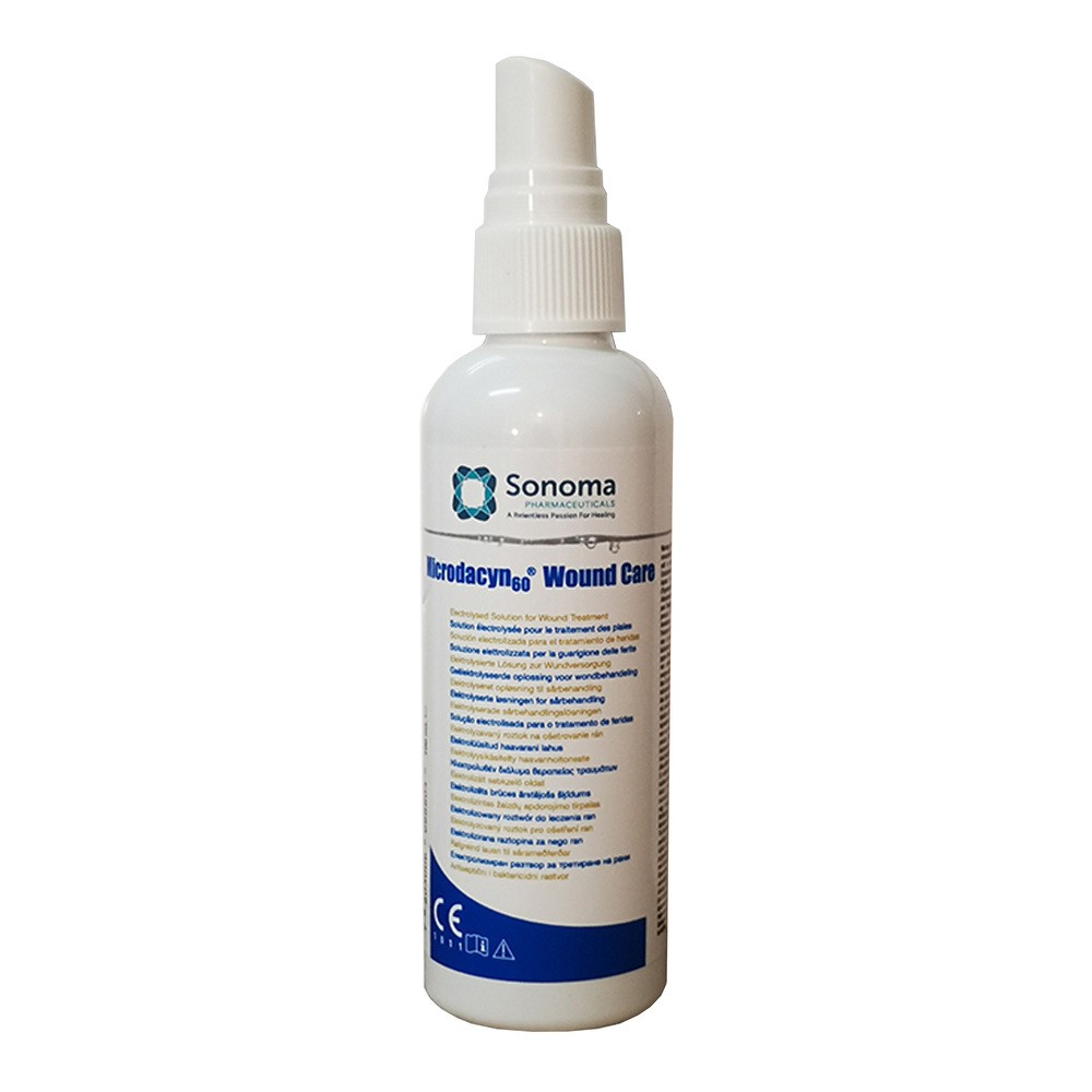 Microdacyn60 Wound Care, roztwór do płukania i dezynfekcji ran, spray, 100 ml