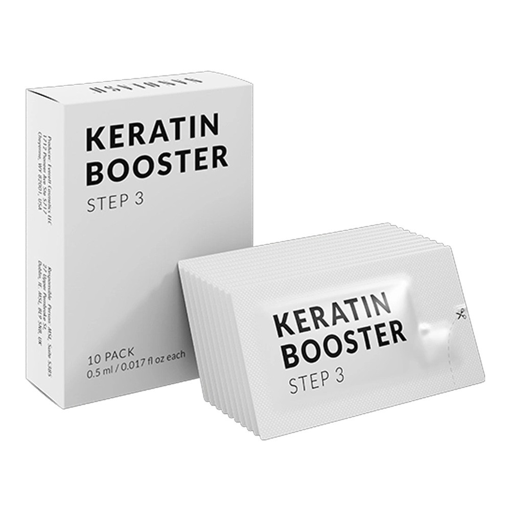 Nanolash Keratin Booster – Step 3, keratynowa odżywka do liftingu i laminacji rzęs, 0,5 ml x 10
