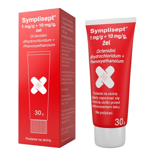 Symplisept do dezynfekcji ran, żel, 30 g