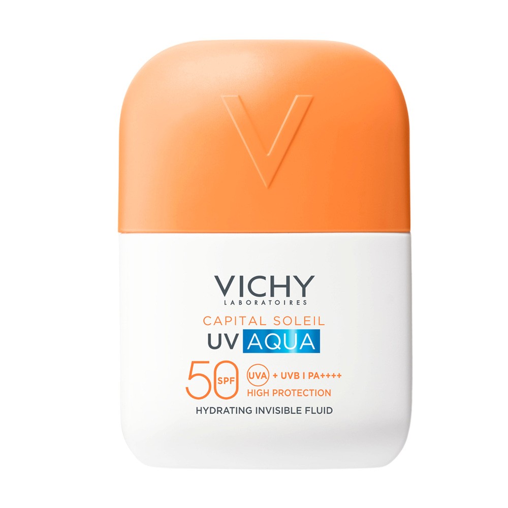 Vichy Capital Soleil UV-Aqua, nawilżający fluid niewidzialny SPF 50, 50 ml