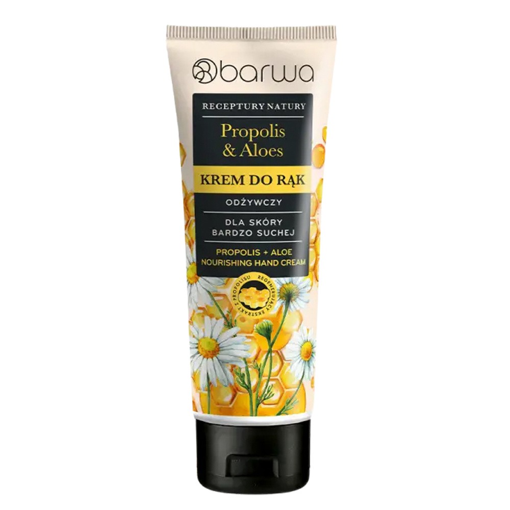 Krem do rąk propolis & aloes odżywczy 100ml BARWA RECEPTURY NATURY