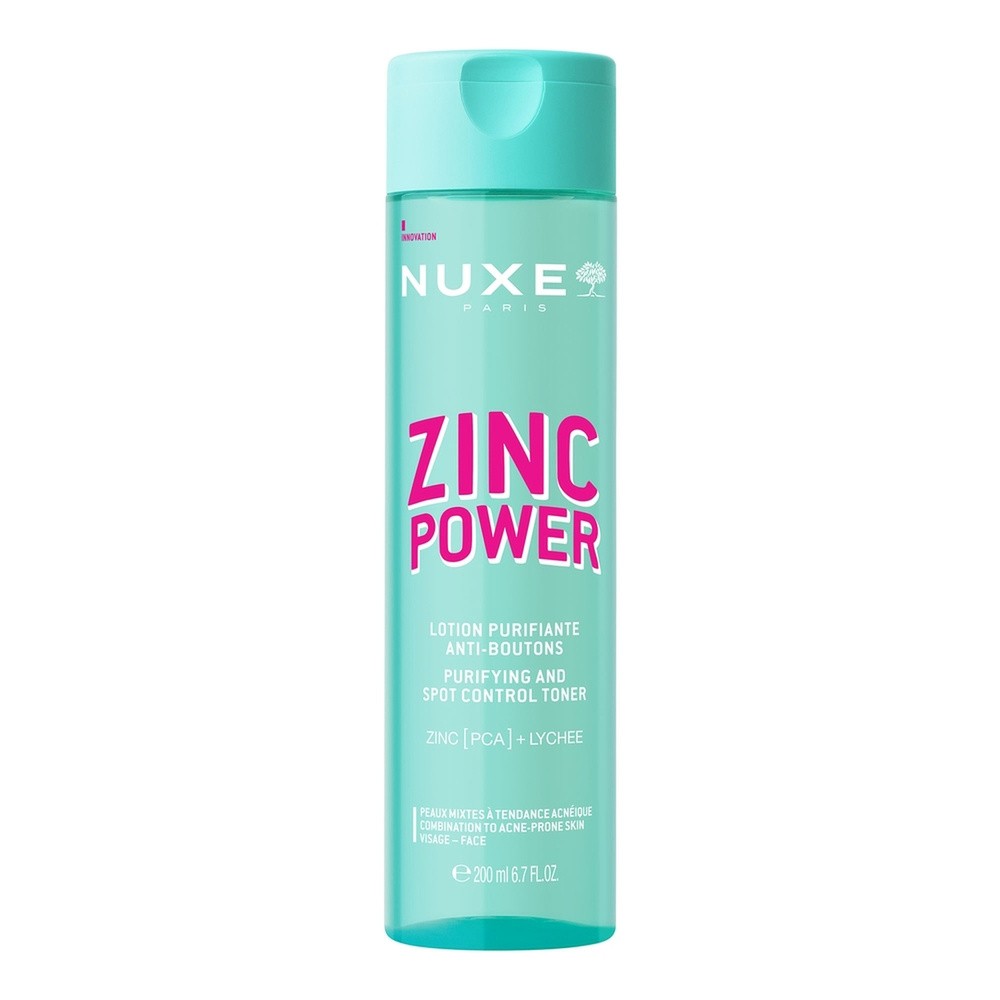 Nuxe Zinc Power Oczyszczający tonik zwalczający wypryski