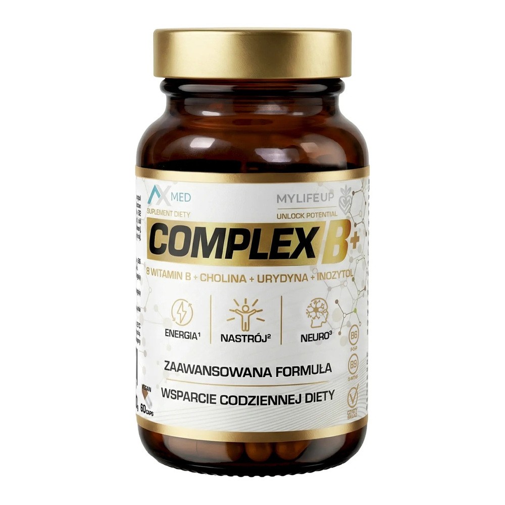 Ax Med Complex B+ inozytol urydyna, kapsułki, 60 sztuk
