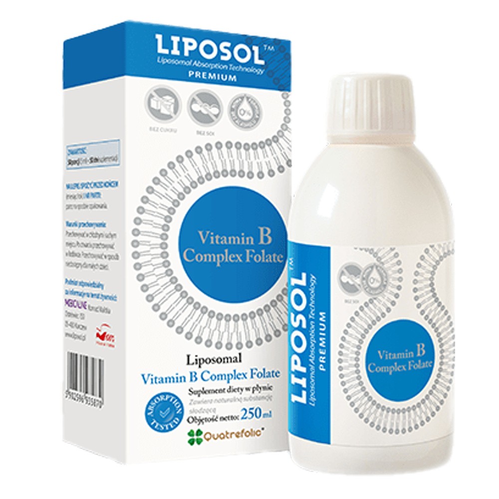MEDICALINE Liposol Liposomalna Witamina B Complex 250 ml