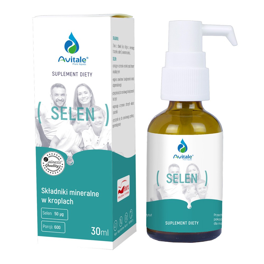 Avitale, Selen ( L-selenometionina), 50 µg, 30 ml