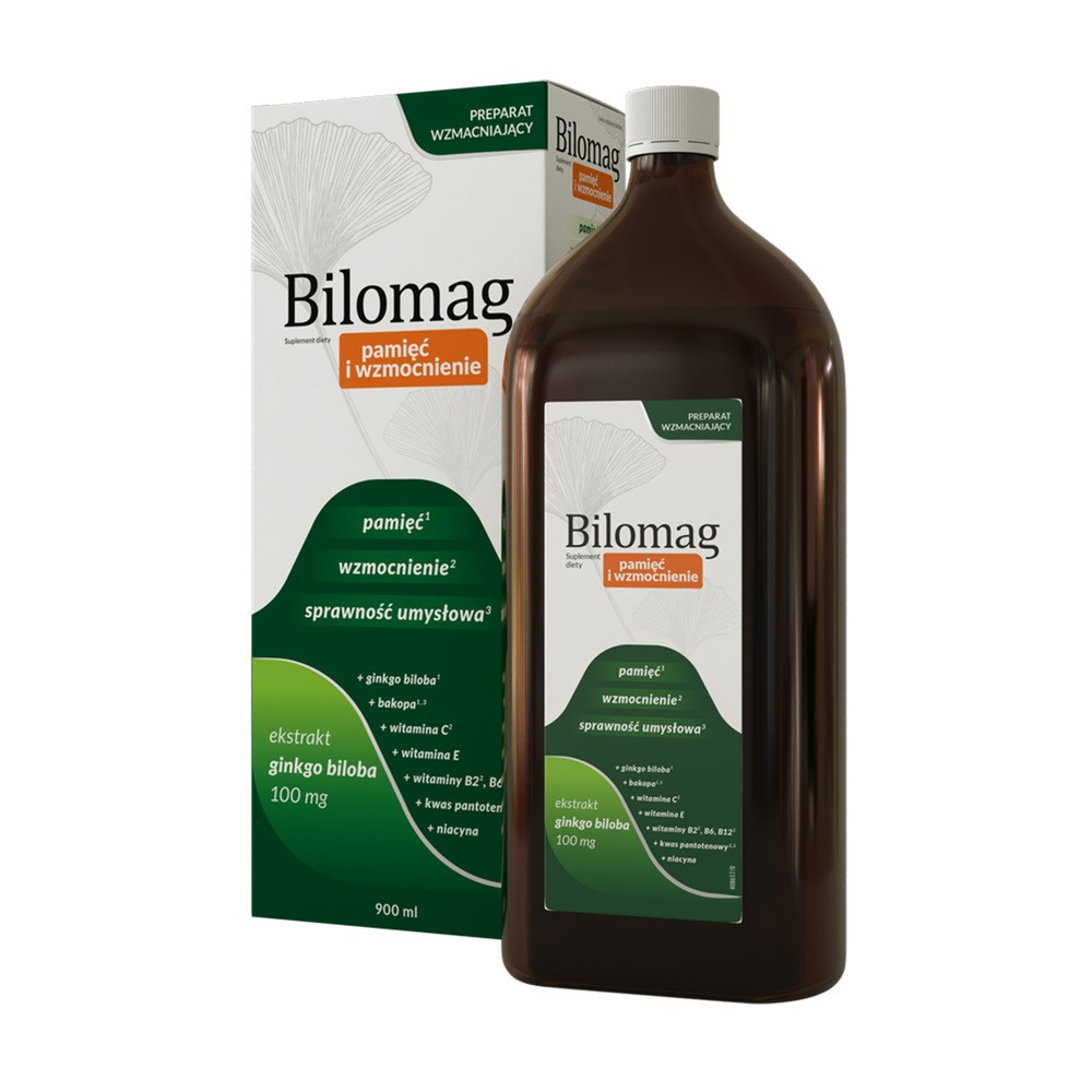 Bilomag pamięć i wzmocnienie, 900 ml