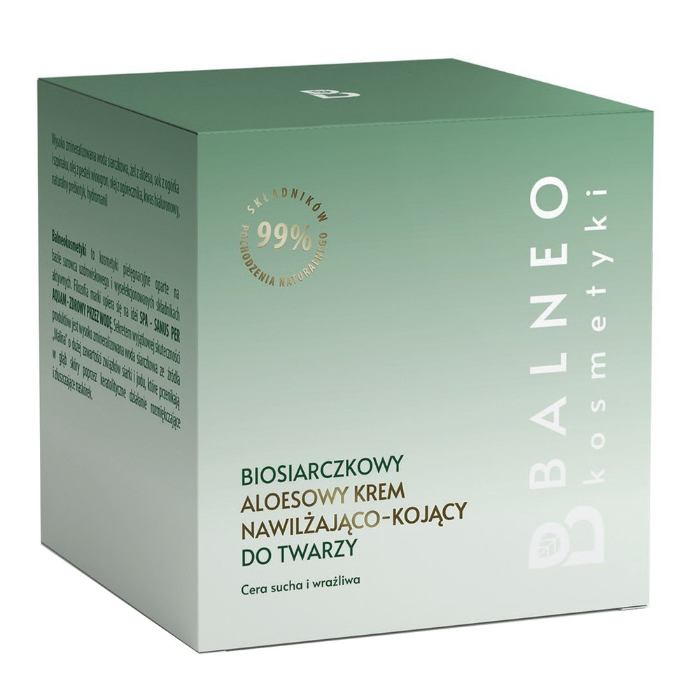 Balneo MALINOWE HOTELE SP Z O.O ALOESOWA krem 50ml