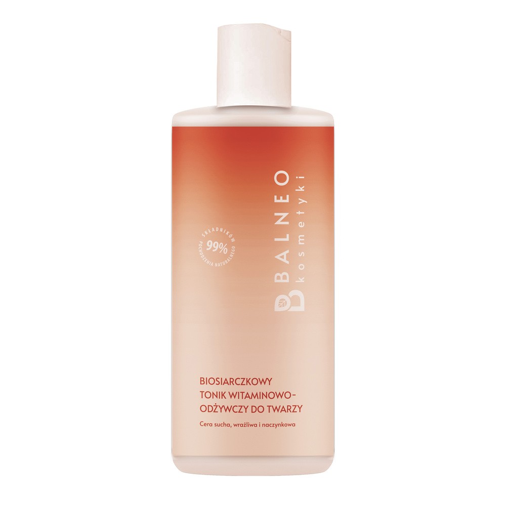 MALINOWE HOTELE SP. Z O.O. MALINOWE HOTELE SP Z O.O Balneokosmetyki Biosiarczkowy tonik witaminowo-odżywczy do twarzy 300 ml