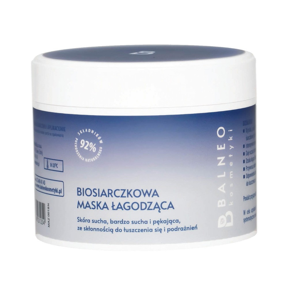 Balneokosmetyki Malinowy Zdrój Biosiarczkowa Maska Łagodząca do ciała 300 g