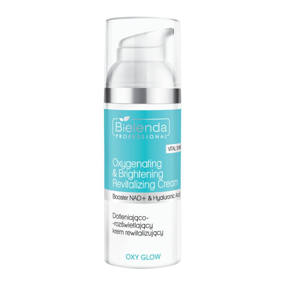 Bielenda Professional Oxy Glow dotleniająco-rozświetlający krem rewitalizujący 50 ml