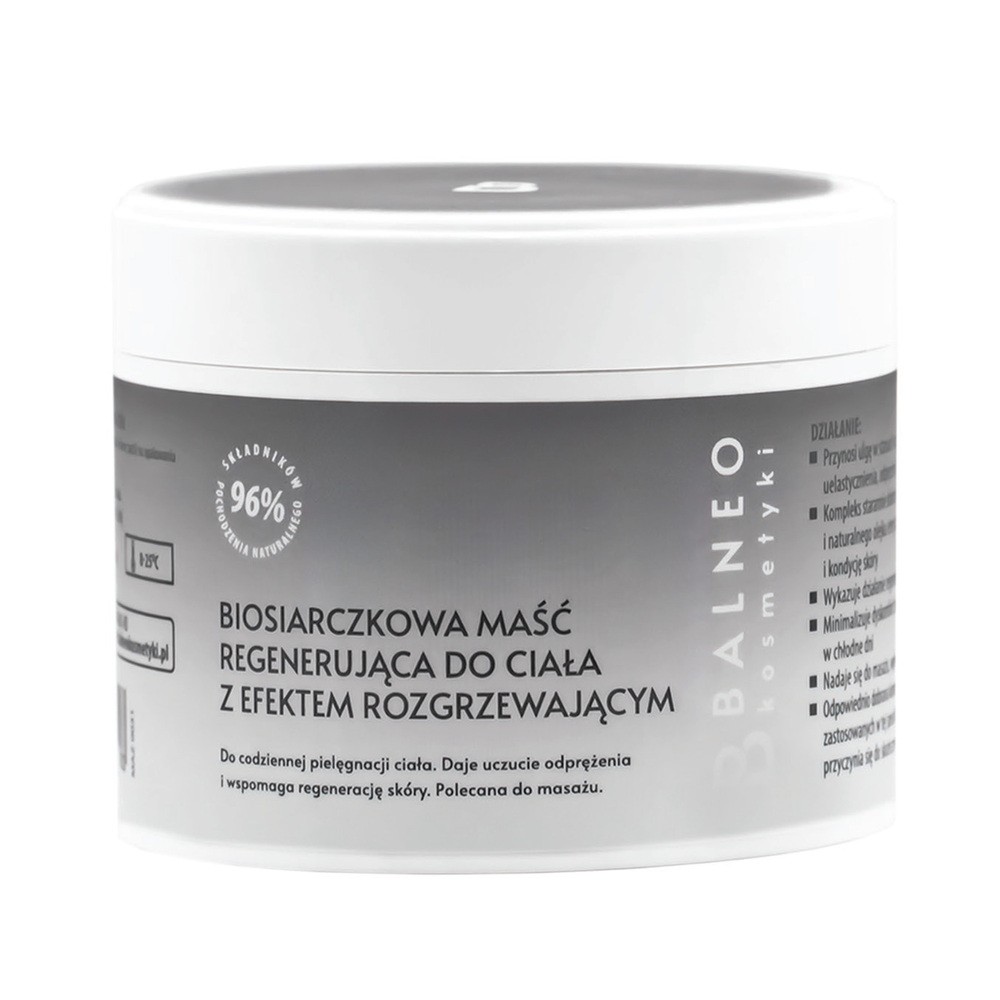 Balneokosmetyki, Maska Rozgrzewająca, 250 ml, Biosiarczkowe