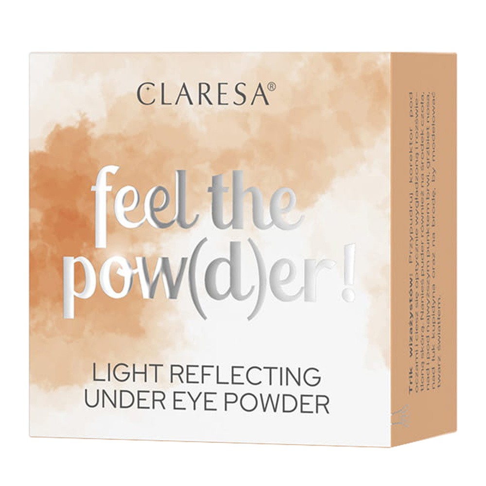 Claresa, FEEL THE POW(D)ER! LIGHT REFLECTING UNDER EYE POWDER 02 BEIGE