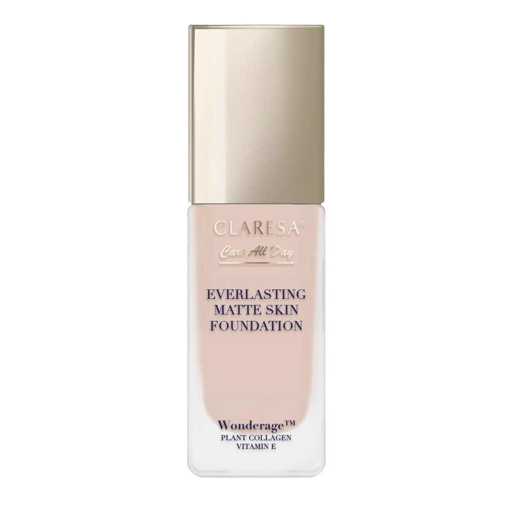 Claresa Care All Day podkład matująco-wygładzający Natural 32 ml