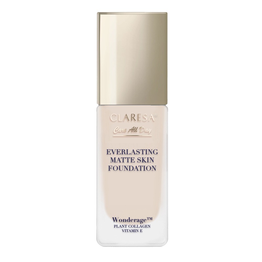 Claresa Care All Day podkład matująco-wygładzający Porcelain 32 ml