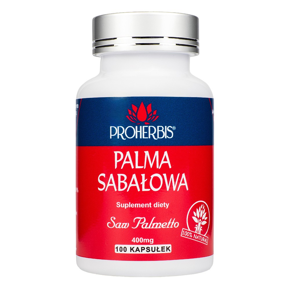 PROHERBIS Palma Sabałowa, 100 kaps.