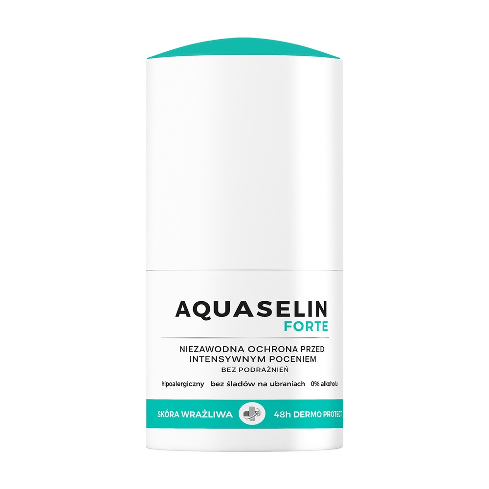 Aquaselin Forte, antyperspirant przeciw intensywnej potliwości dla skóry wrażliwej, 50 ml