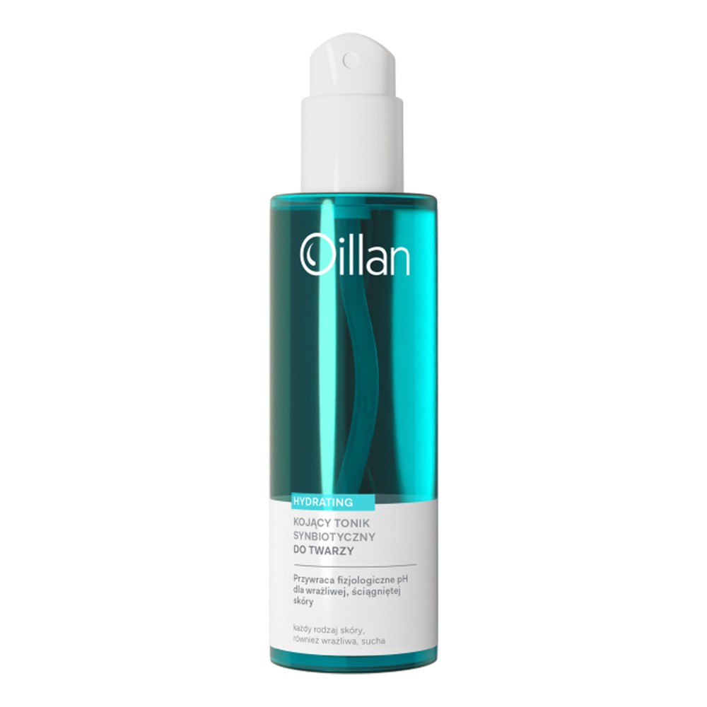 Oillan Hydrating kojący tonik synbiotyczny do twarzy dla skóry wrażliwej 200 ml