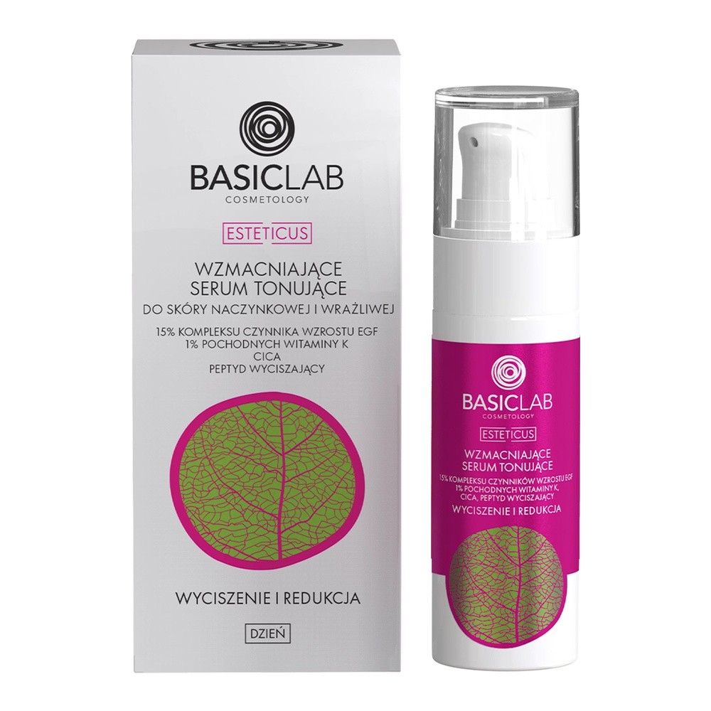 BasicLab Esteticus Wzmacniające Serum Tonujące 30ml