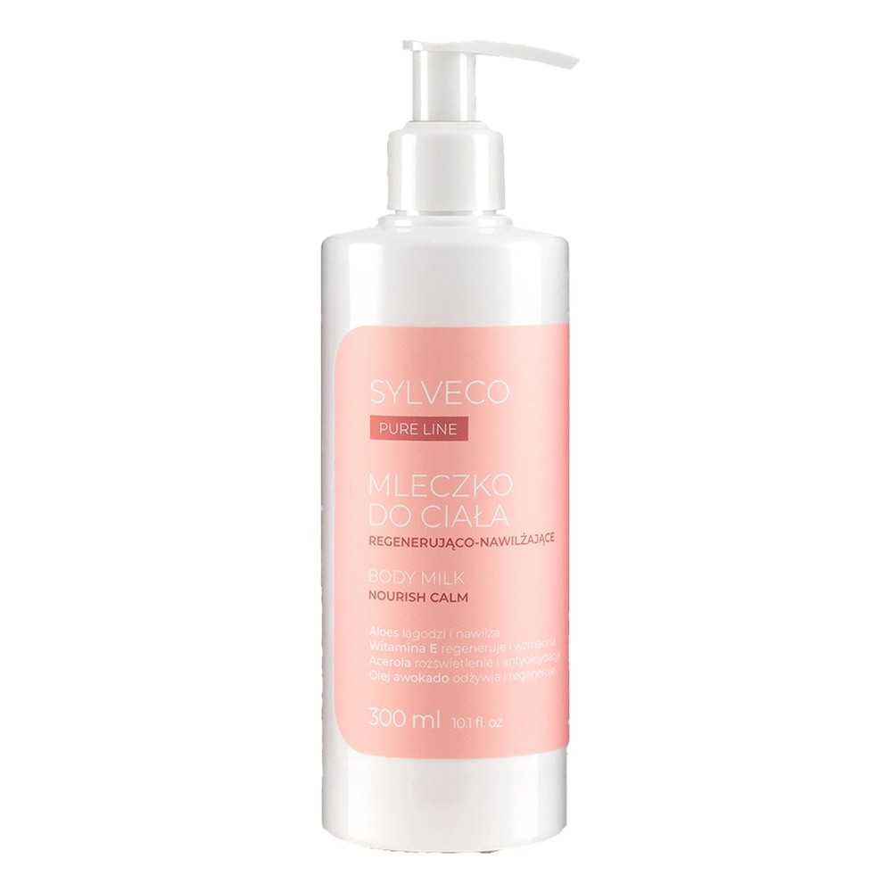 Sylveco Pure Line Regenerująco-Nawilżające Mleczko do Ciała 300ml