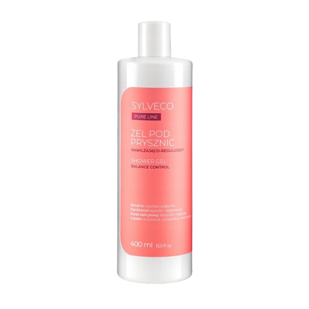 Sylveco Pure Line Nawilżająco-Regulujący Żel pod Prysznic 400ml