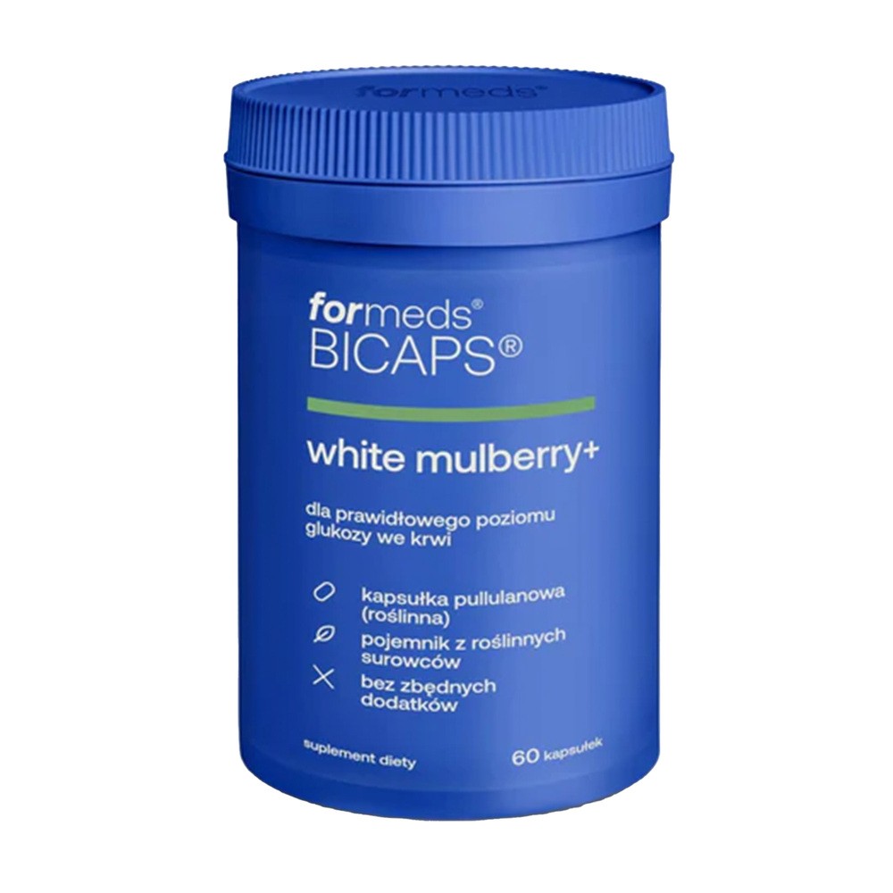 Formeds Bicaps White Mulberry+, kapsułki twarde, 60 szt.
