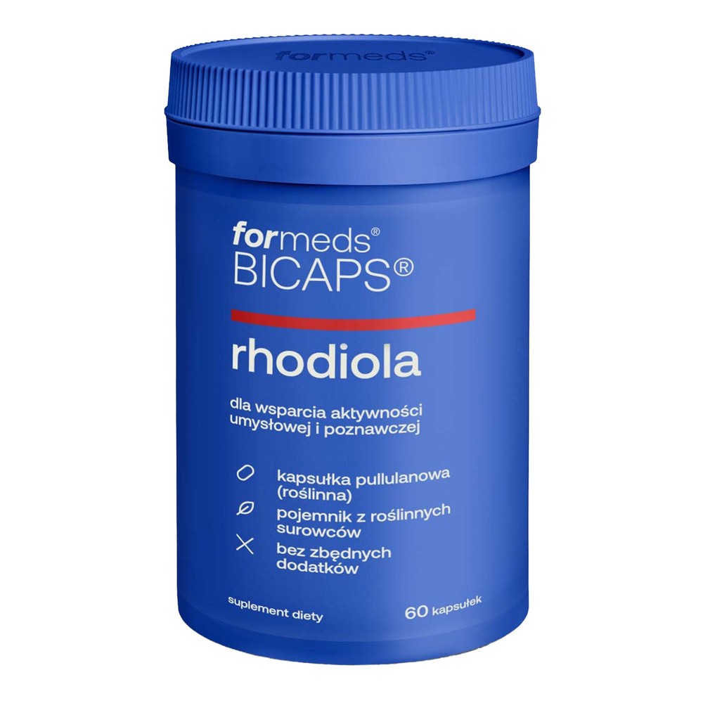 Formeds Bicaps Rhodiola Kapsułki, 60 szt.