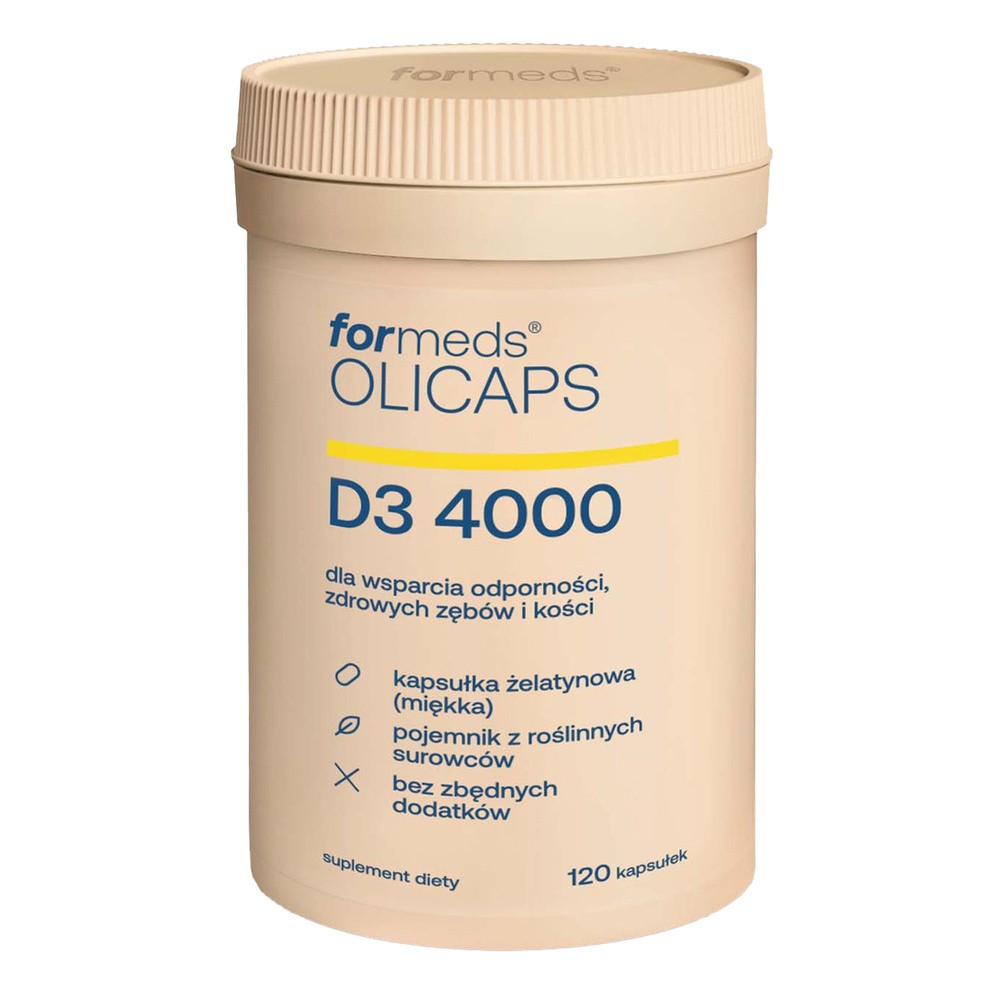 Formeds Olicaps D3 4000 Suplement Diety 120 Kapsułek