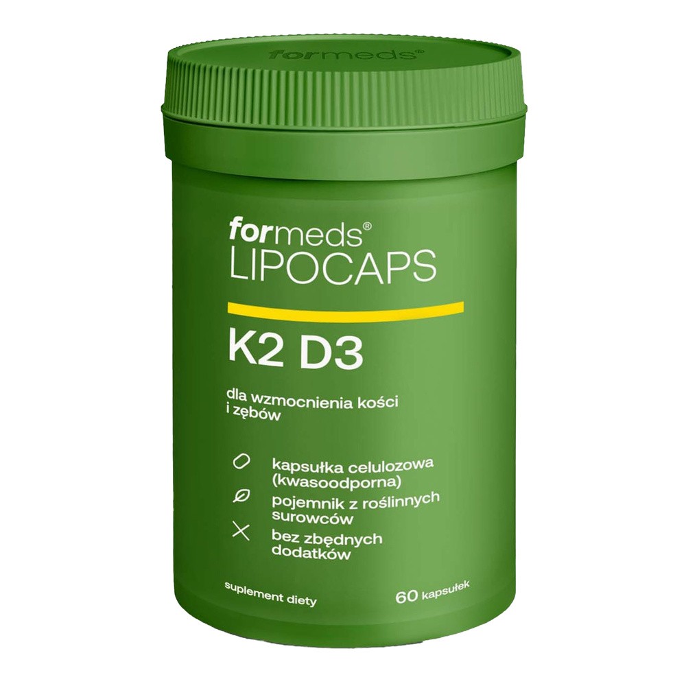Formeds Lipocaps K2 D3, kapsułki, 60 szt.