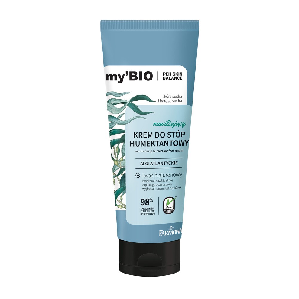 FARMONA my Bio Nawilżający Krem humektantowy do stóp Algi Atlantyckie, 100ml