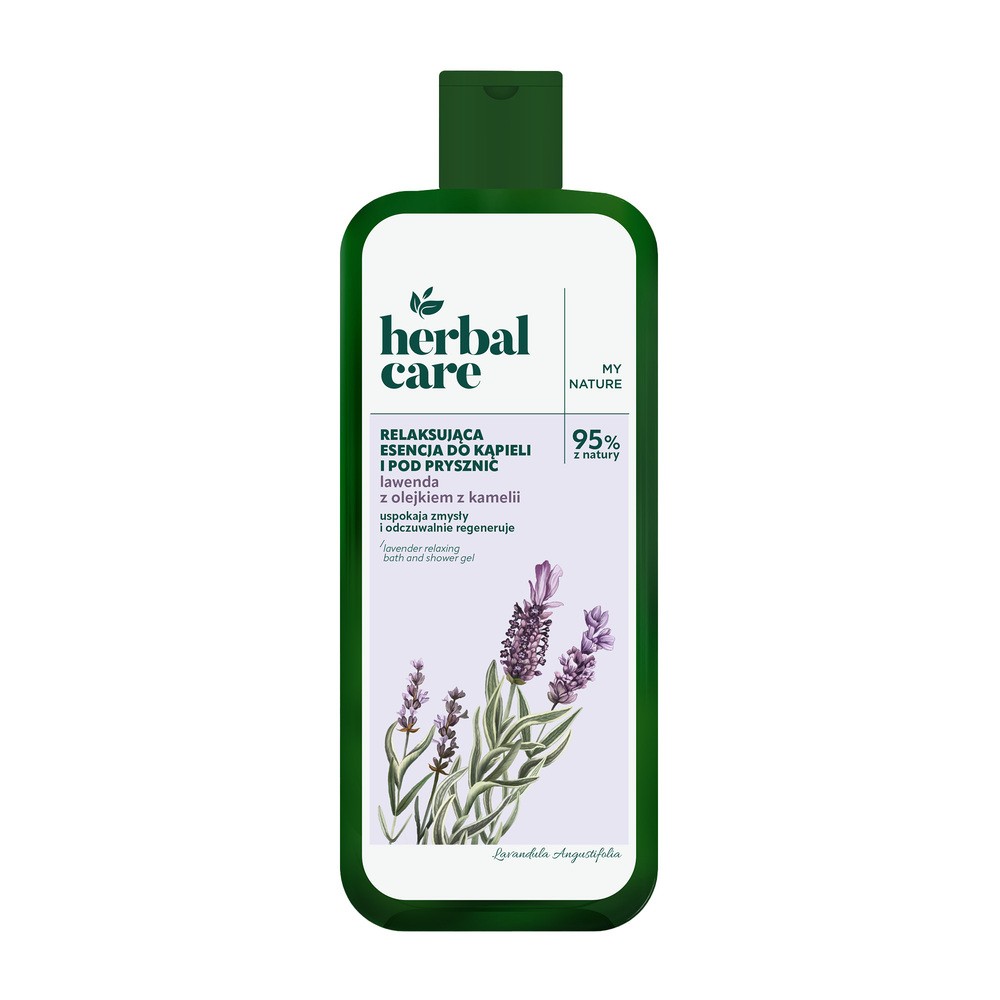 Farmona Herbal Care relaksująca esencja do kąpieli i pod prysznic Lawenda z Olejkiem z Kamelii 400 ml