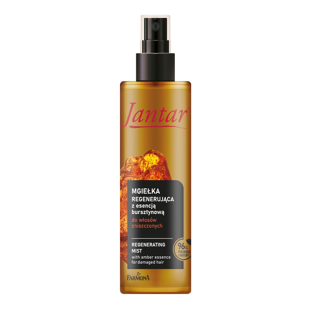Jantar Mgiełka z esencją bursztynową, regenerująca do włosów zniszczonych 200 ml
