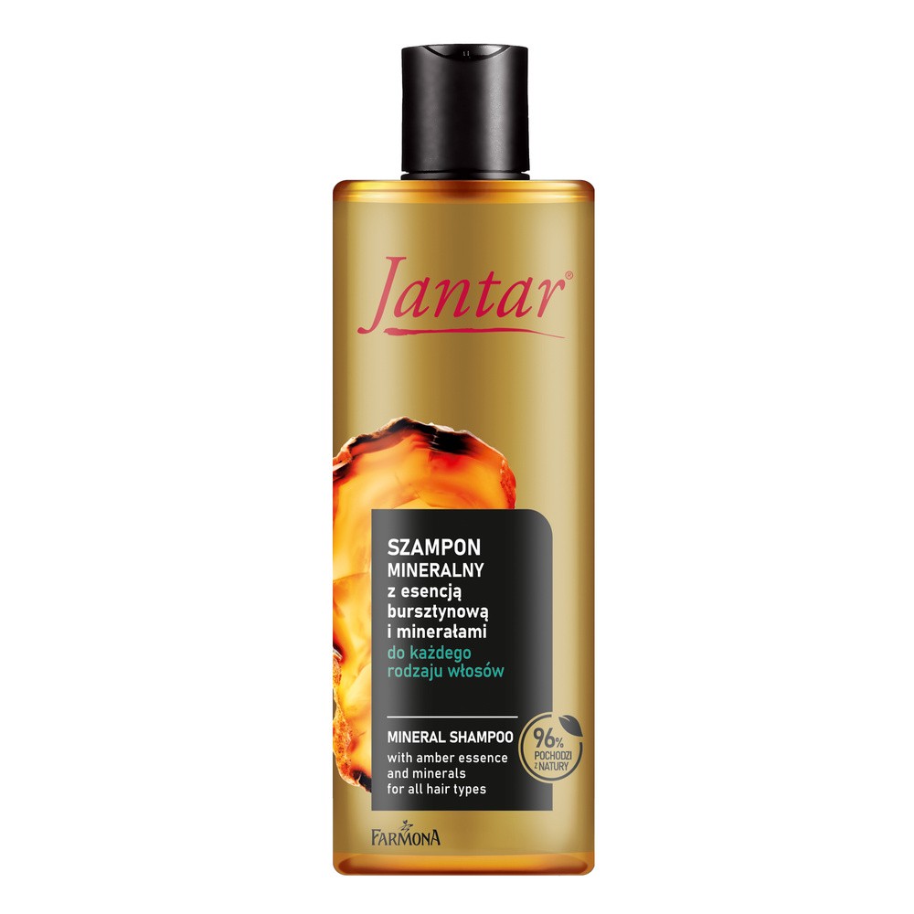 FARMONA Jantar Moc Bursztynu szampon mineralny z esencją bursztynową do włosów 300ml
